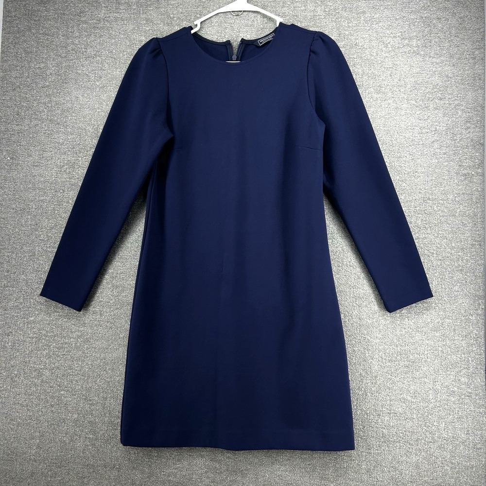Vineyard Vines Shift Dress Women Size‎ XS Blue Long Sleeve